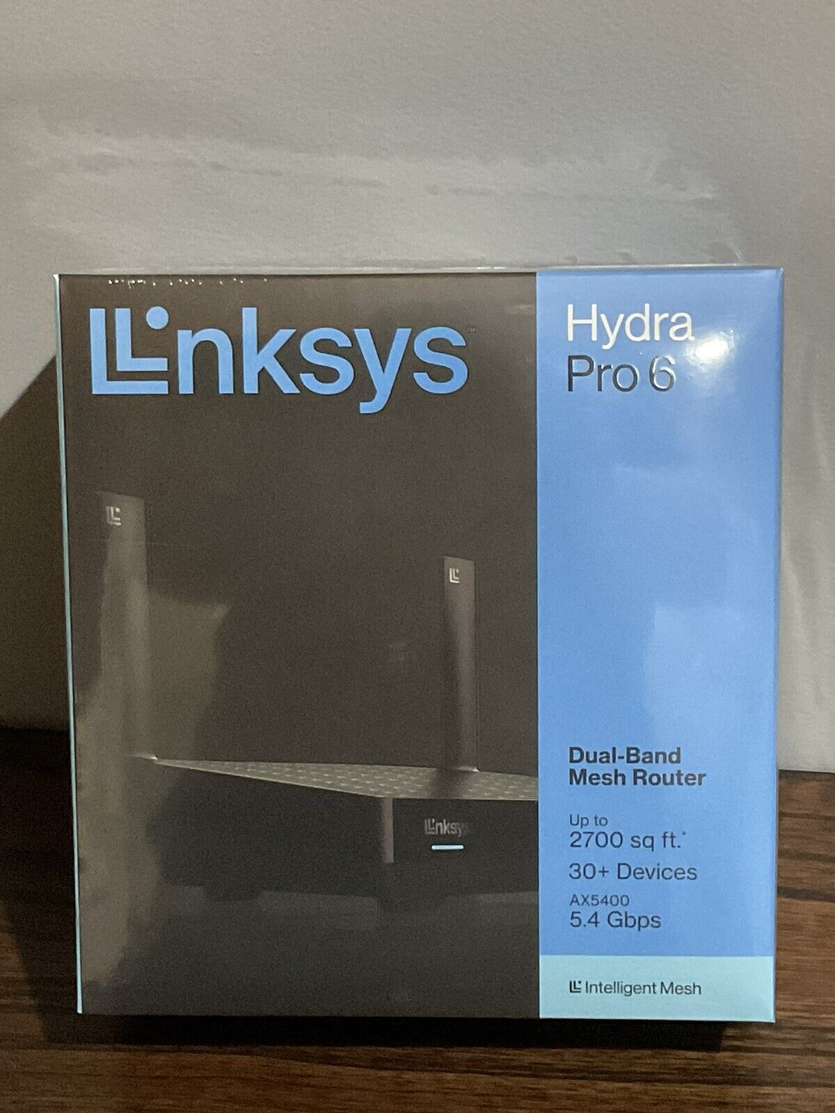 Linksys Hydra Pro 6 WiFi 6 Router Dual-Band Mesh Wireless Router AX5400 Fast SHP