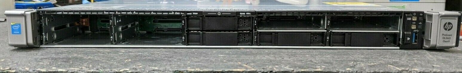 HP PROLIANT DL360 G9 SERVER 2xE5-2620 V3 2.4GHz 192GB P840 NO HDD BATTERY FAULT