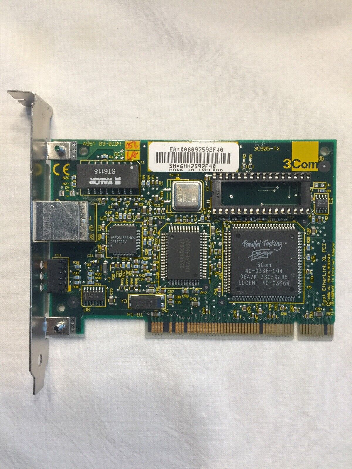 3COM 3C905-TX FAST ETHERLINK XL PCI 10/100 ETHERNET NETWORK CARDS 3C905B / C