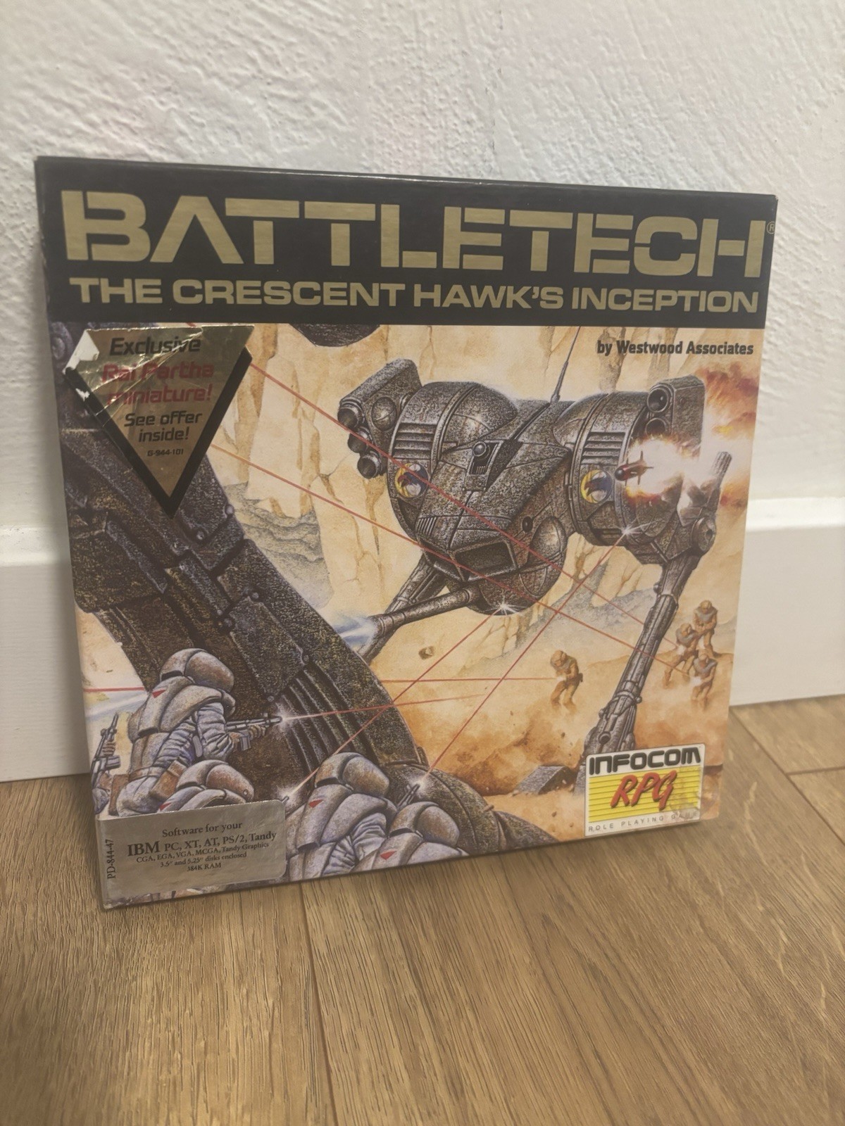 Battletech The Crescent Hawk\'s Inception, INFOCOM, IBM PC, Big Box