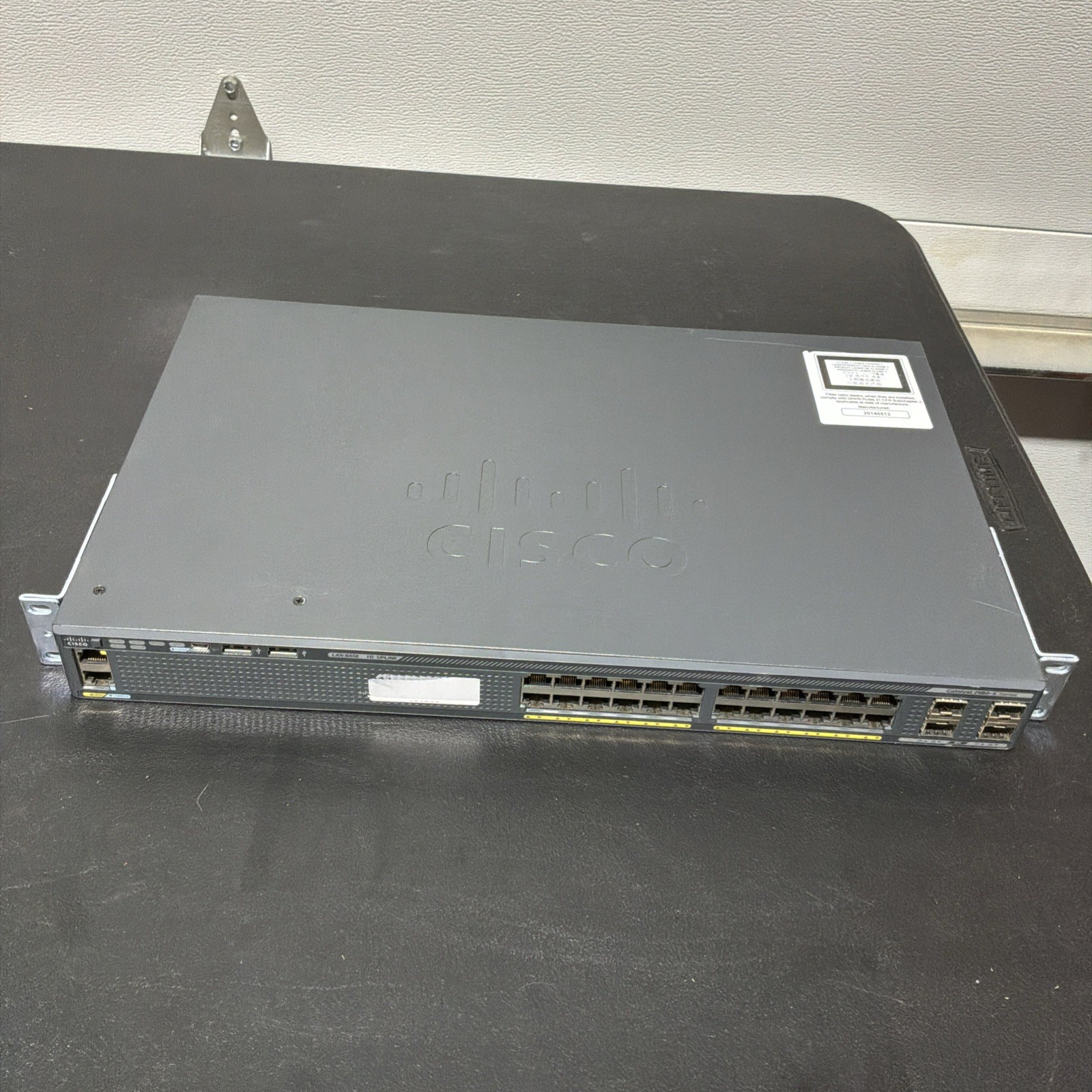 Cisco Catalyst WS-C2960X-24TS-L 24-Port Gigabit Switch 4x SFP w/ Cord
