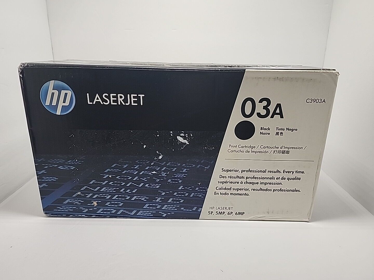 Genuine HP 03A Black Toner Print Cartridge C3903A- Open Box Sealed Bag