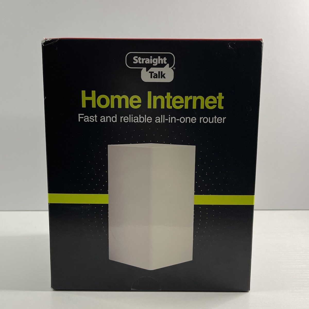Straight Talk Home Internet Router 5G-LTE, White - New - Unopened
