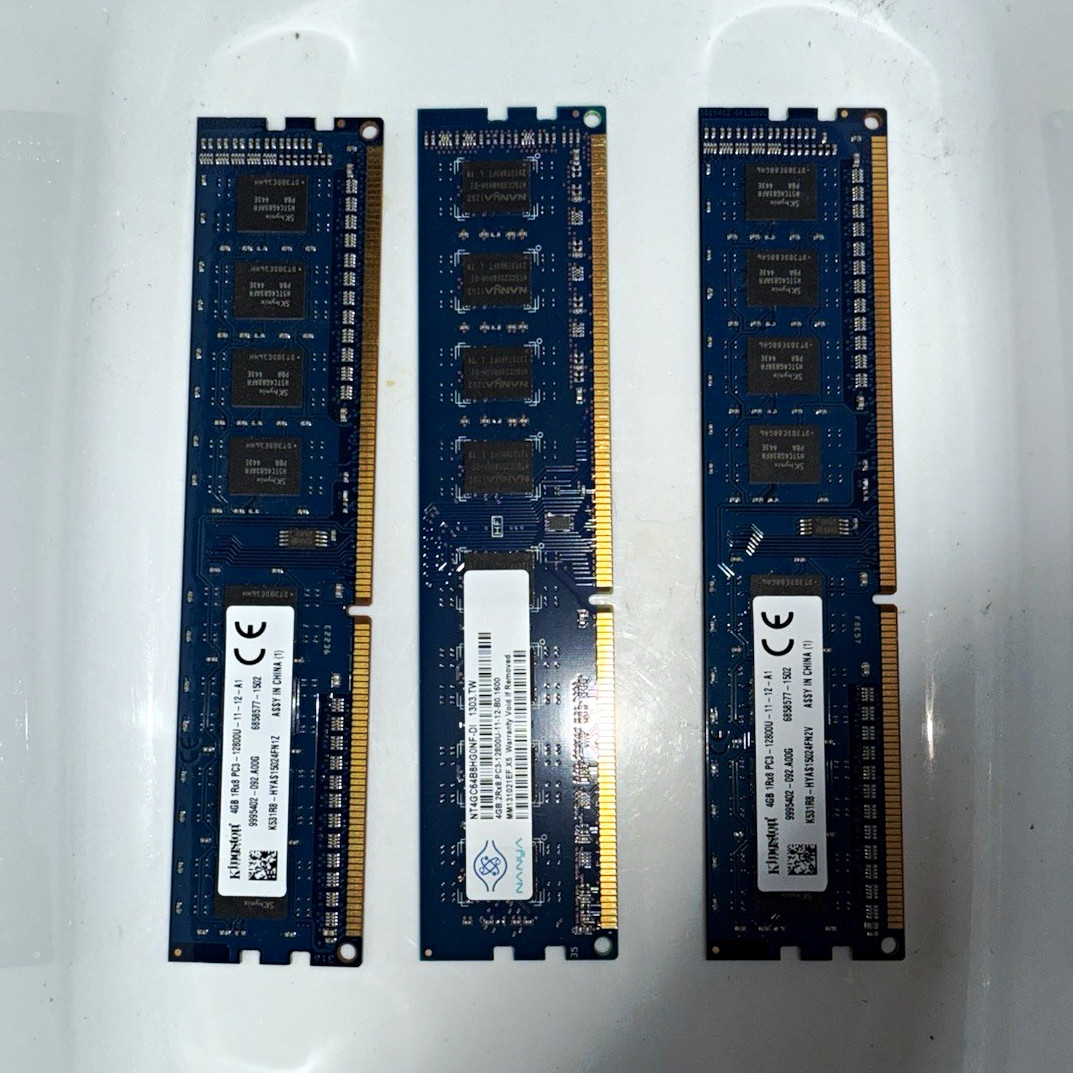 84GB DDR3 Desktop RAM Lot 21x4GB SK Hynix Kingston Nanya 1333/1600MHz