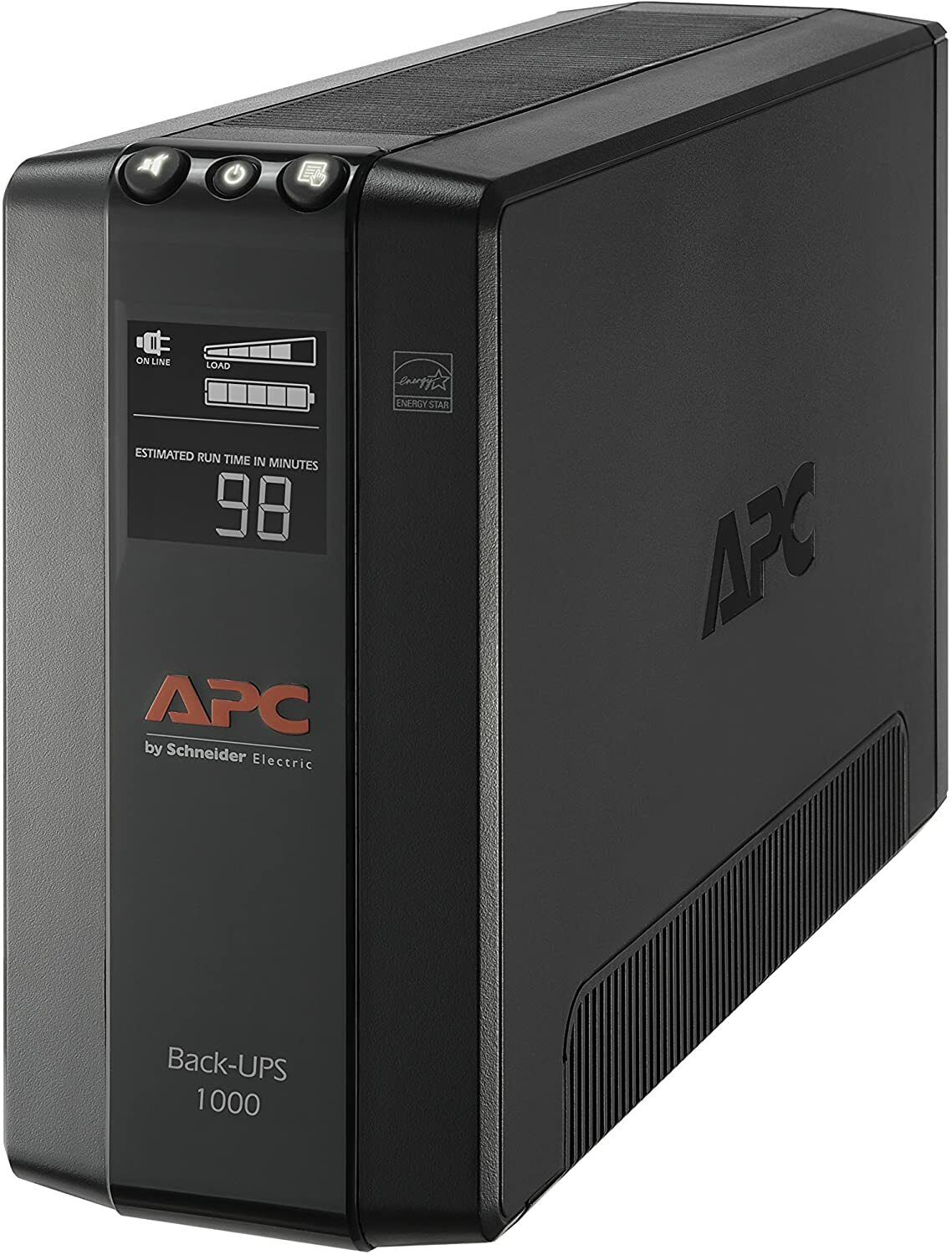 APC BX1000M-LM60 Back-UPS Pro 1000VA Battery Back-Up System - Black, Brand New