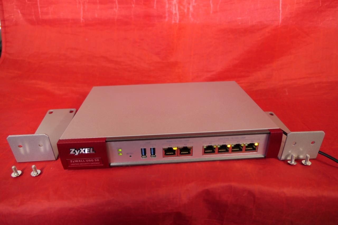 ZyXEL ZyWALL USG50 Internet Security Firewall w/ Dual WAN 4 Gigabit LAN USG 50