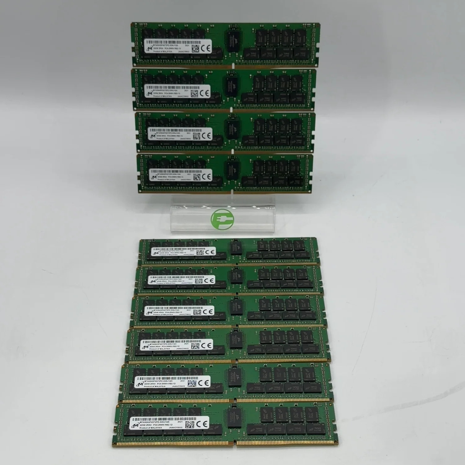Lot of 10 Micron MTA36ASF4G72PZ-2G6J1 021 32GB (1x32GB) RAM DDR4 2666MHz