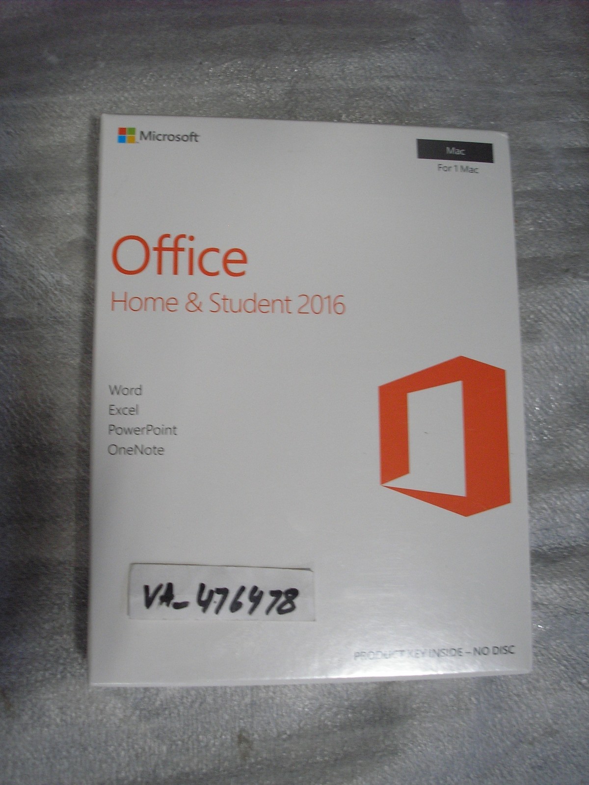 Microsoft Office Home &  2016 Full Version for MAC (PKC) =BRAND NEW=