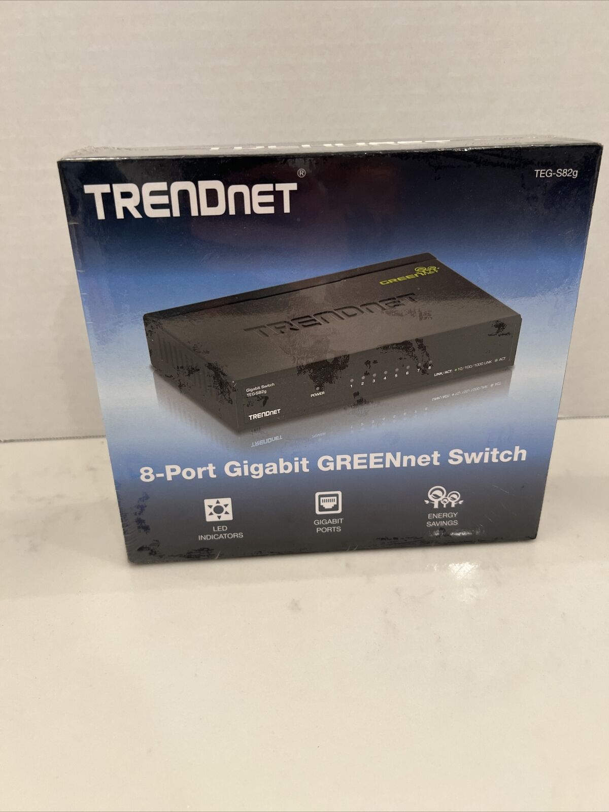 TRENDnet  TEG (TEGS82g) 8-Ports External Ethernet Switch (new Unopened)