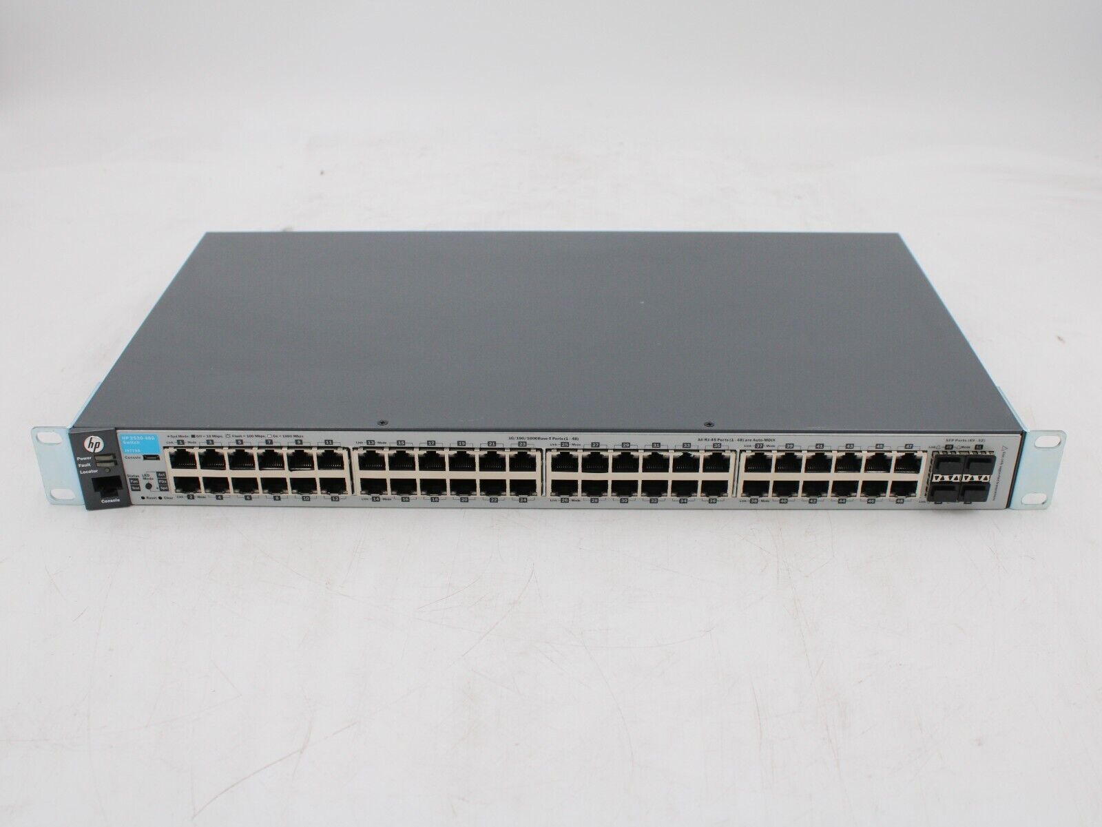HP 2530-48G 48 Port Gigabit Ethernet Network Switch J9775A