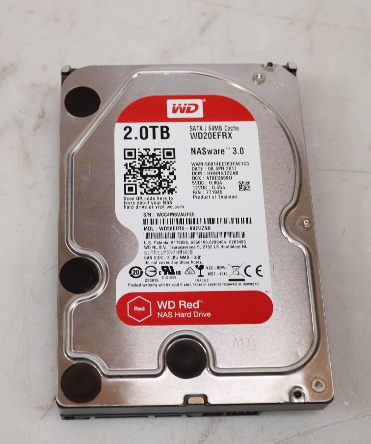 Western Digital 2TB WD20EFRX-68EUZN0 3.5