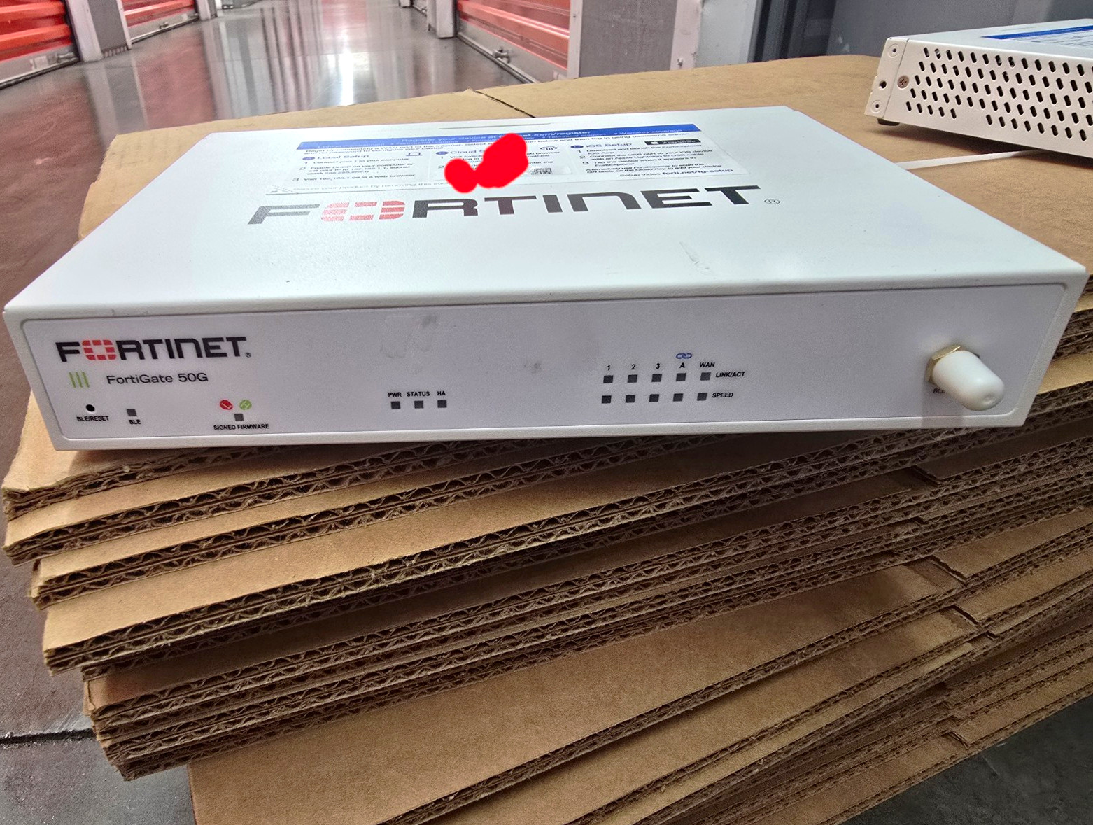 Fortinet FortiGate 50G FG-50G Firewall Physical Appliance Enterprise, 1 Device