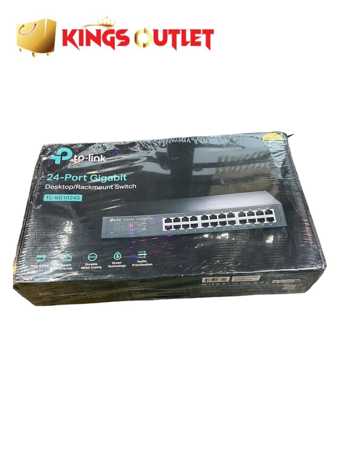TP-Link TL-SG1024S 24-Port Gigabit Ethernet Switch