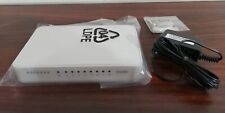 Netgear White GS208v2 8-Port Ethernet Switch with Power Cord picture