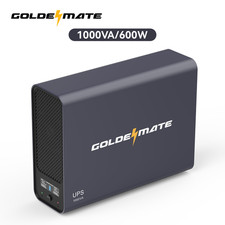 Goldenmate 1000VA 600W LiFePO4 UPS, Home & Office Guardian - Refurbished picture