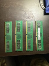 [lot Of 4] SK hynix 64GB (4x16GB) DDR4 2Rx8 PC4 - 2400T -UB1 - 11 HMA82GU6AFR8N picture