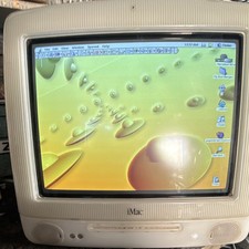 Apple iMac G3 All-in-One Desktop, White, Mac OS 9.2, USB-A Ethernet picture