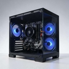 Budget Gaming PC RGB AMD Ryzen 5 2400GE Vega 11 16GB RAM Up to 1TB SSD W11 WiFi picture