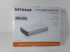 SEALED NETGEAR GS208 GS208-100PAS Gigabit 8 Port Ethernet Unmanaged Switch picture