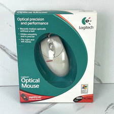 Vintage Logitech Compaq Classic Optical Mouse USB PC/Mac  NEW / OPEN BOX picture
