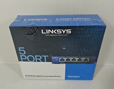 Linksys 5-Port Business Gigabit Switch LGS105, 1000 Mbps, BRAND NEW SEALED  picture