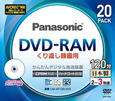 Panasonic 3x Speed DVD-RAM Printable 20Packs Panasonic LM-AF120LH20 Record Japan picture