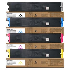 ** NEW Sharp Toner | BP-NT70 / BPNT70 | Black / Color | Compatible | 4-Pack picture
