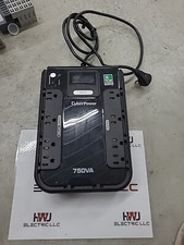 CyberPower 750VA Slim Line Battery Back-Up UPS 8 Outlet Surge Protector picture