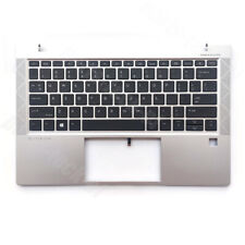 New For HP EliteBook 735 G7 830 G7 Palmrest Backlit Keyboard M21674-001 picture