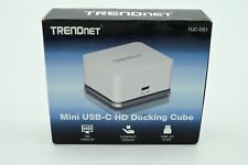 TRENDnet USB-C HD Docking Cube Model TUC-DS1 NEW in Box picture