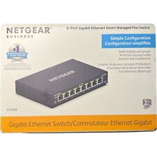 NETGEAR GS308E 8-Port Gigabit Ethernet Plus Switch picture