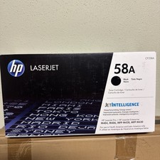 HP 58A CF258A Genuine Black Laser Toner Cartridge (unopened) picture