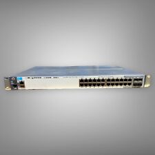 HP Aruba J9728A 2920-24G Ethernet Switch With 1 Power Supply Rackears Cord picture