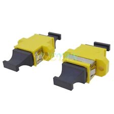 10pcs MPO MTP Optical Fiber Adapter Connector UP-DOWN Integrated UPC yellow Coup picture