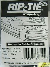 Rip-Tie Lite Wrap Strap W-75-MRL-BK 3/4