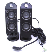 Pair of Logitech X-230 Computer Speakers ONLY Tested Works picture