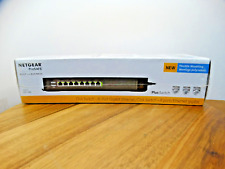 Netgear ProSAFE 8-Port Gigabit Ethernet Click Switch (GSS108E-100NAS) NEW SEALED picture