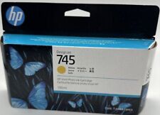 New Genuine Factory Sealed HP 745 F9J96A Yellow DesignJet Inkjet Cartridge 2023 picture