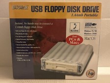 BUSlink USB Floppy Disk Drive 1.44mb - Win 95/98/2000 & Mac OS - 3.5” picture