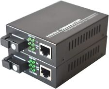 Gigabit Ethernet Fiber Media Converters, A Pair of 10/100/1000M RJ45 to 1000M picture