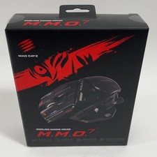 New Mad Catz M.M.O.7+ Wireless Gaming Mouse Black picture