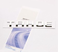Yoaoo 1x OEM Tahoe Emblems Letter Badge Compatible with for Tahoe Glossy Chorme picture