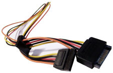 HP SATA Power Extension 20in Cable NEW Bulk 609886-001 SATAPower SATA15PN-to-2F2 picture