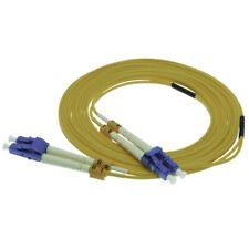 1-50m LC UPC to LC UPC Duplex Single Mode 9/125 Fiber Optic Optical Patch Cable picture