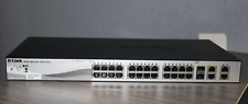D-Link Switch 1210 Rev. C1 24x 100Mbps PoE 2x SFP 1GbE 1GbE DES-1210-28P , USED picture
