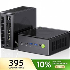 GMKtec K8 Plus Barebones Mini PC Gaming AMD Ryzen 7 8845HS NO RAM NO SSD Oculink picture