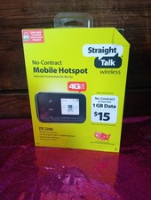 Straight Talk Moxee Mobile Hotspot 4G LTE Wi-Fi Modem Black K779HSDCPWP picture