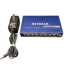 NETGEAR Prosafe GS108 V3 8 Port Gigabit Ethernet Switch WITH POWER SUPPLY picture