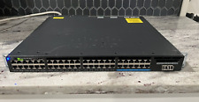 Cisco WS-C3650-12X48FD-L 48 Port POE (12 mGig+36 Gig) SFP+ 10G Switch W/1100W PS picture