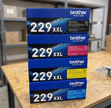 Brother TN229XXL Toner 4-Pack | Black Cyan Magenta Yellow | For MFC-L3780CDW HL- picture